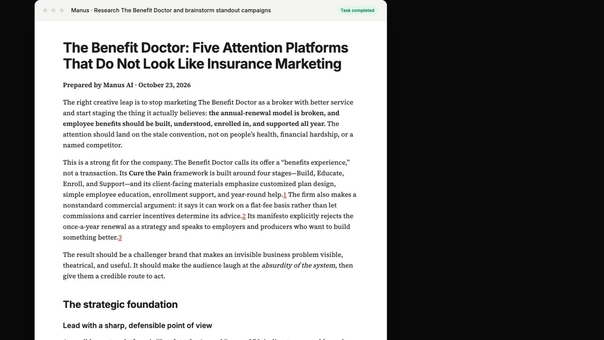 The research report: five attention platforms that don't look like insurance marketing
