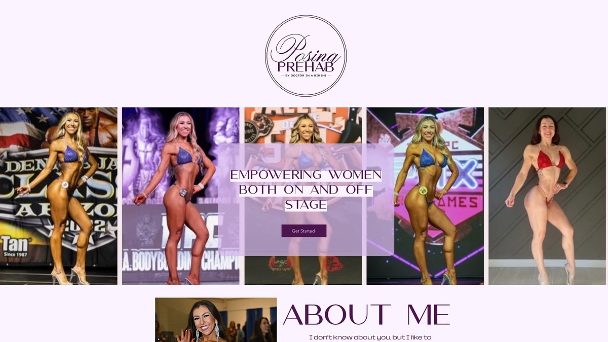 Doctor In A Bikini's current homepage
